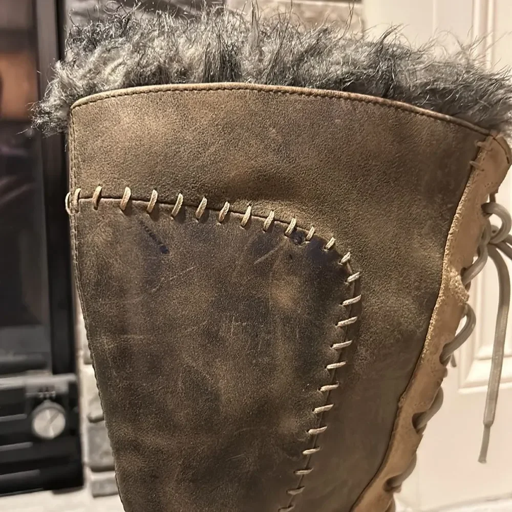 Sorel Cate The Great Curry Biscotti Winter Boot - Picture 12 of 13
